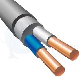 Кабель NYM-О 2x1.5 (ГОСТ, м) Nexans NYM-О 2x1,5