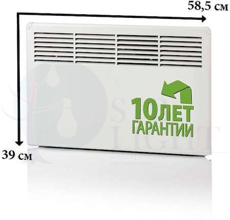 Конвектор 0.5 кВт FinnHeat (механический термостат) Ensto EPHBM05PR
