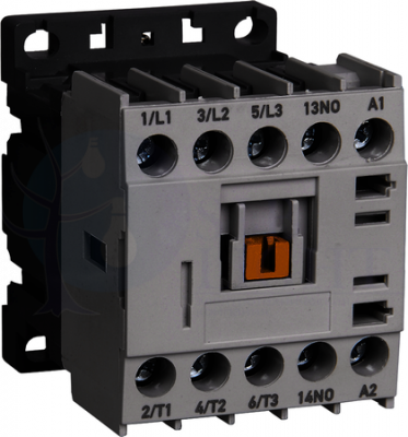 Миниконтактор МКИ-10610 6А 230В/АС3 1НО IEK KMM11-006-230-10
