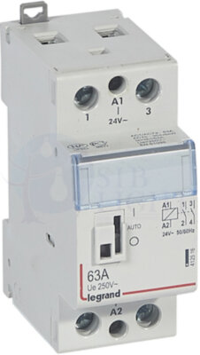CX3 Кон.24V 2НО 63А с руч.уп. Legrand 412516