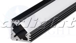 PDS45-T-2000 ANOD Black алюм. профиль Arlight 015033