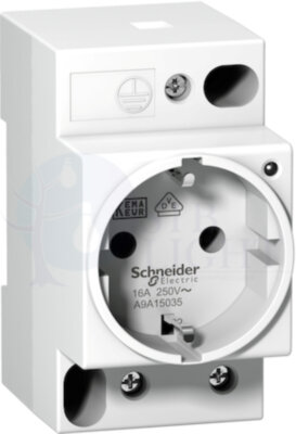 ЩИТ.РОЗ. iPC DIN 2П+T 16A 250В НЕМ C ИНД Schneider Electric A9A15035