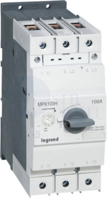 Legrand MPX3 Автоматический выключатель для защиты электродвигателей 100H 90A 50kA Legrand 417378