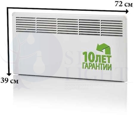 Конвектор 0.75 кВт FinnHeat (механический термостат) Ensto EPHBM07PR