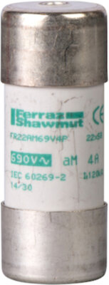 Предохранитель тип ам,размер 22х58.100а.striker Schneider Electric DF3FA100