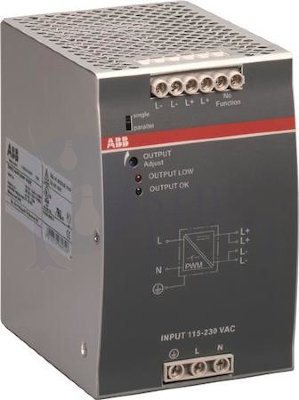 Блок питания CP-E 24/10.0 вход 93-132, 186-264В AC / 210-370В DC, выход 24В DC / 10A ABB 1SVR427035R0000
