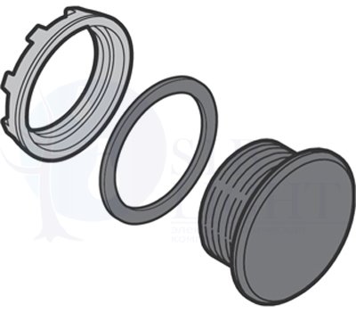 Заглушка пластик. для постов MEP ABB 1SFA611920R8130