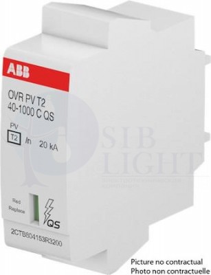 УЗИП OVR PV T1 6.25-1000C картридж ABB 2CTB803950R1100