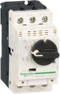 автоматический выключатель с комбинированным расцепителем 1,6-2,5А Schneider Electric GV2P07