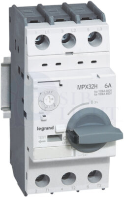 Legrand MPX3 Автоматический выключатель для защиты электродвигателей T32H 1A 100kA Legrand 417324