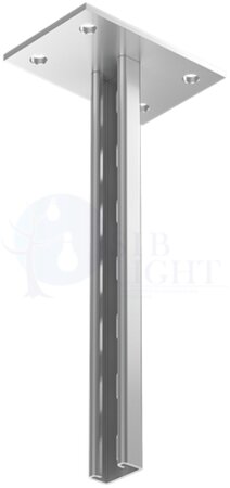 STRUT-стойка 41х41мм, осн. 600 мм EKF sts414160