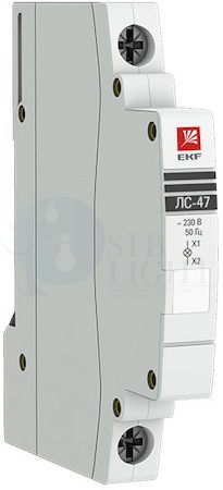 Лампа сигнальная ЛС-47 (белая) PROxima EKF mdla-47-w-pro
