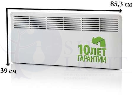 Конвектор 1 кВт FinnHeat (механический термостат) Ensto EPHBM10PR