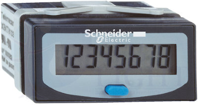 СЧЕТЧИК 8 ЦИФР ЖК-Д БАТАРЕЙКА Schneider Electric XBKT81030U33E