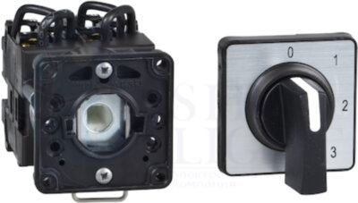 Переключатель кулачковый 22мм 12А 2+0 Schneider Electric K1D012QCH