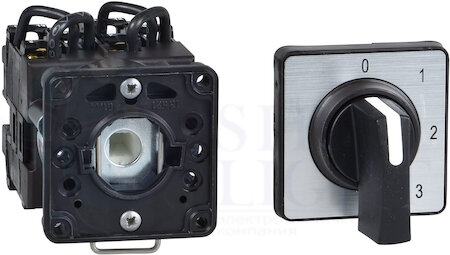 Переключатель кулачковый 22мм 12А 2+0 Schneider Electric K1D012QCH