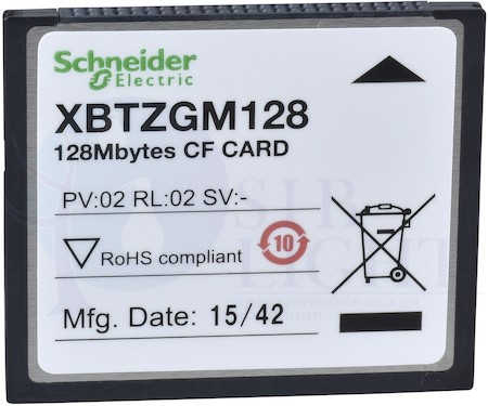 КАРТА ПАМЯТИ COMPACT FLASH 256 МБАЙТ Schneider Electric XBTZGM256