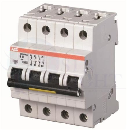 Автомат 3P+N 25А S200 (25 кА, B) ABB 2CDS283103R0255