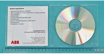ПО DriveSPC 1.x , приложение к программе DriveStudio, только ПО на CD ABB 3AUA0000037738