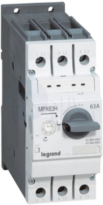 Legrand MPX3 Автоматический выключатель для защиты электродвигателей T63H 63A 50kA Legrand 417368