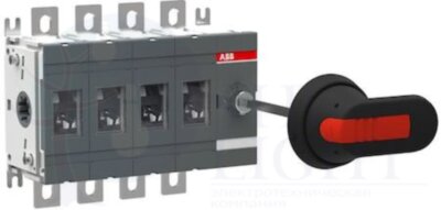 Рубильник OT250E40P до 250А 4-полюсный ABB 1SCA022720R8480