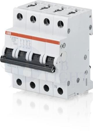 Автомат 3P+N 25А S200 (25 кА, C) ABB 2CDS273103R0254