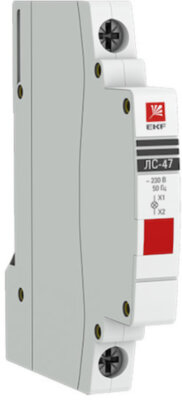 Лампа сигнальная ЛС-47 красн. PROxima EKF mdla-47-r-pro