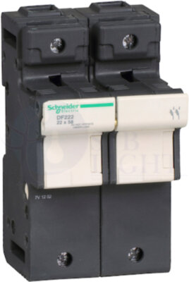 РАЗЪЕДИНИТЕЛЬ-ПРЕДОХРАНИТЕЛЬ 125A.2P.22Х58 Schneider Electric DF222