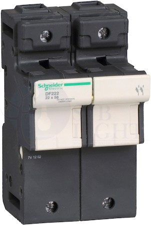 РАЗЪЕДИНИТЕЛЬ-ПРЕДОХРАНИТЕЛЬ 125A.2P.22Х58 Schneider Electric DF222