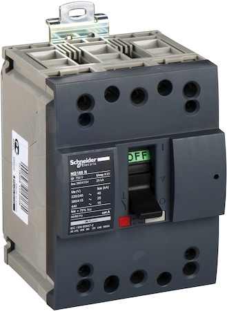 Автомат 3P 100А NG160 (25 кА, N) Schneider Electric 28622