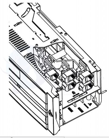Кабельные зажимы для XR2/3 2x240мм (набор 3шт.) ABB 1SEP304446R0002