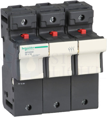 РАЗЪЕДИНИТЕЛЬ-ПРЕДОХРАНИТЕЛЬ 125A.3P.22Х58 Schneider Electric DF223C
