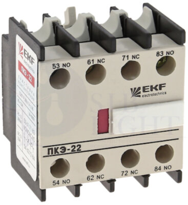 Приставка контактная ПКЭ-22 2NO+2NC PROxima EKF ctr-sc-25