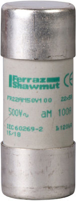 ПРЕДОХРАНИТЕЛЬ ТИП АМ,РАЗМЕР 22Х58.80А Schneider Electric DF2FA80