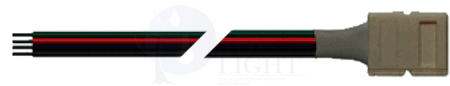 Коннектор PLSC-10x4/20 (5050RGB) уп 10шт. Jazzway 1013767
