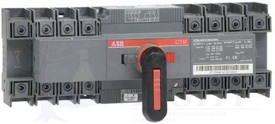 Реверсивный рубильник OTM80F4CMA230V с моторным приводом 4п ABB 1SCA120100R1001