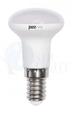 Лампа светодиодная (LED) с отражателем d39мм E14 120  5Вт 220-240В матовая нейтральная холодно-белая 5000К Jazzway 1033598