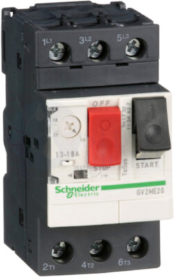 автоматический выключатель с комбинированным расцепителем 13-18А Schneider Electric GV2ME20
