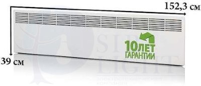 Конвектор 2 кВт FinnHeat (механический термостат) Ensto EPHBM20PR