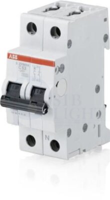 Автомат 1P+N 2А S200 (25 кА, D) ABB 2CDS271103R0021