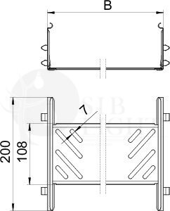 KTSMV 810 DD Комплект продольных соединителей 85x100x200 OBO Bettermann 6069024