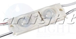 ARL-LC2835-2-12V Blue модуль герметичный Arlight 020628