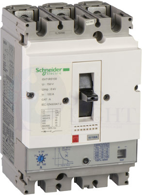 АВТОМАТИЧЕСКИЙ ВЫКЛЮЧАТЕЛЬ С КОМБИНИРОВАННЫМ РАСЦЕПИТЕЛЕМ 30-50А 36КА Schneider Electric GV7RE50