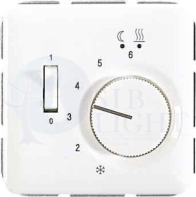 Крышка для терморегулятора CD500 (белая) JUNG CDFTR231PLWW
