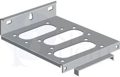 Фланец OEZXP340C, 400x330(фланец3) с вытянутыми отверстиями для рубильников в металлическом боксе ABB 1SCA022338R5790