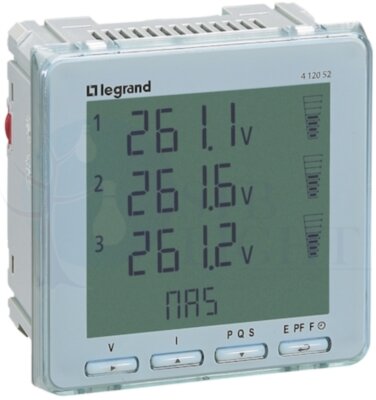 Мультиметр для монтажа на дверь шкафа Legrand 412052