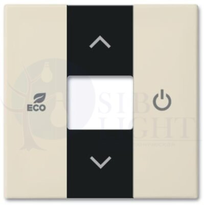 ABB Basic 55 Слоновая кость Накладка терморегулятора free@home
