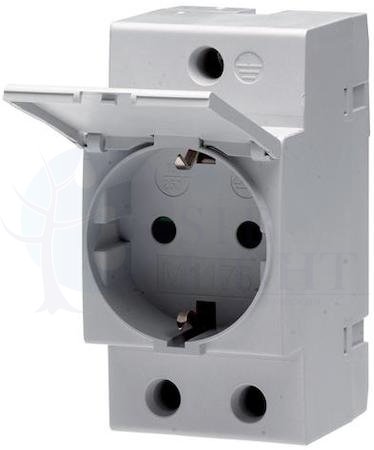 Розетка щитов. M1175-C с защ.крышкой ABB 2CSM211000R0721