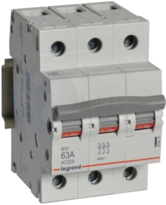 RX3 Рубильник 3P 63А Legrand 419413