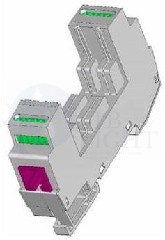 База OVR TC RJ45 ABB 2CTB804840R1100